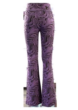 Disney The Nightmare before Christmas Zero Swirls Flared High Waist Pant 