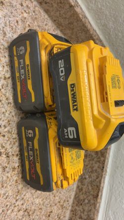 DeWalt FLEXVOLT 20V/60V 6Ah Batteries – Lot of 3