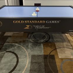Gold Standard Games Air Hockey Table
