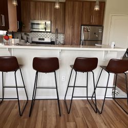 Set Of 4 Bar Stool 