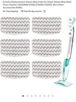 6 pack replacement steam pads