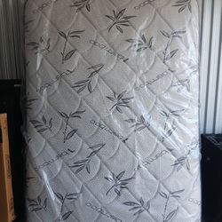 Bamboo Full Size Pillow Top Mattress