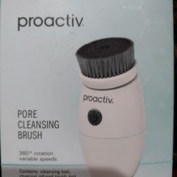 Proactiv Pore Cleansing Brush,Gray & White,Full Size.