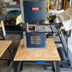 Ryobi Bandsaw With Steel Table And Deck
