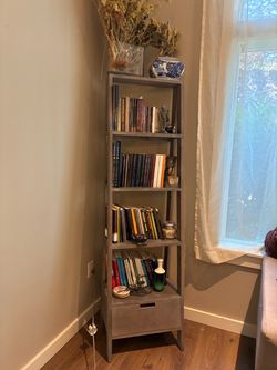 Bookshelf bookcase wood cabinet