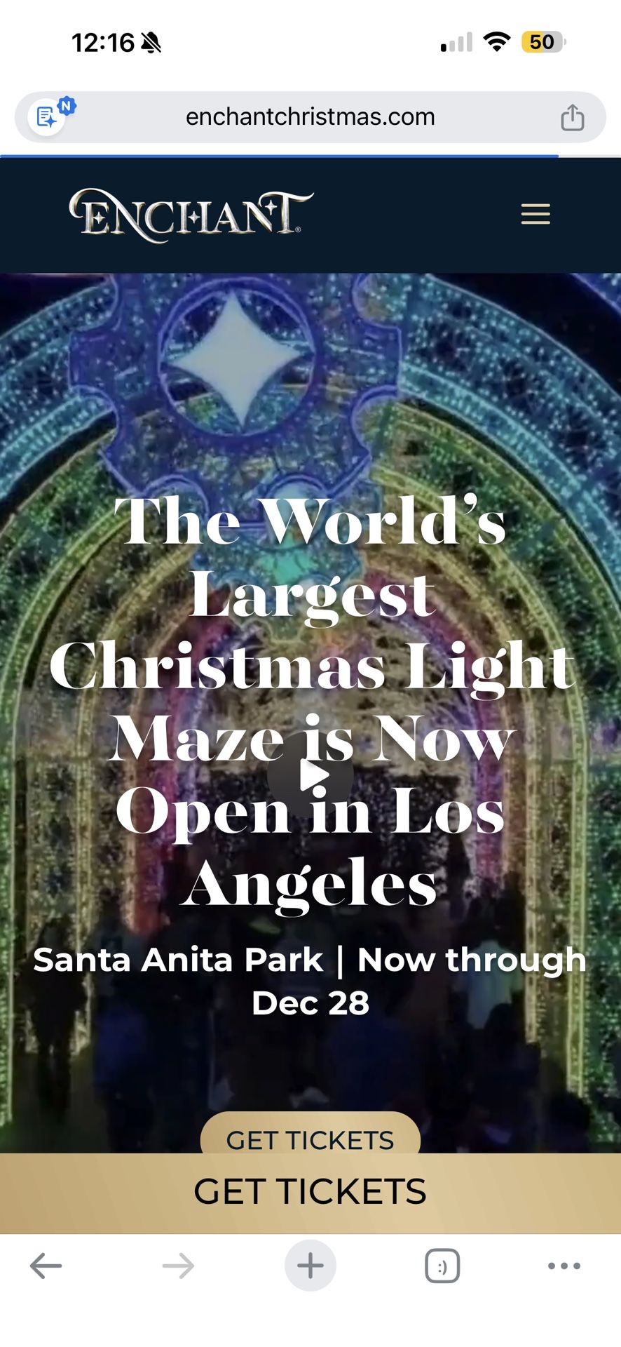 Enchant Los Angeles Santa Anita