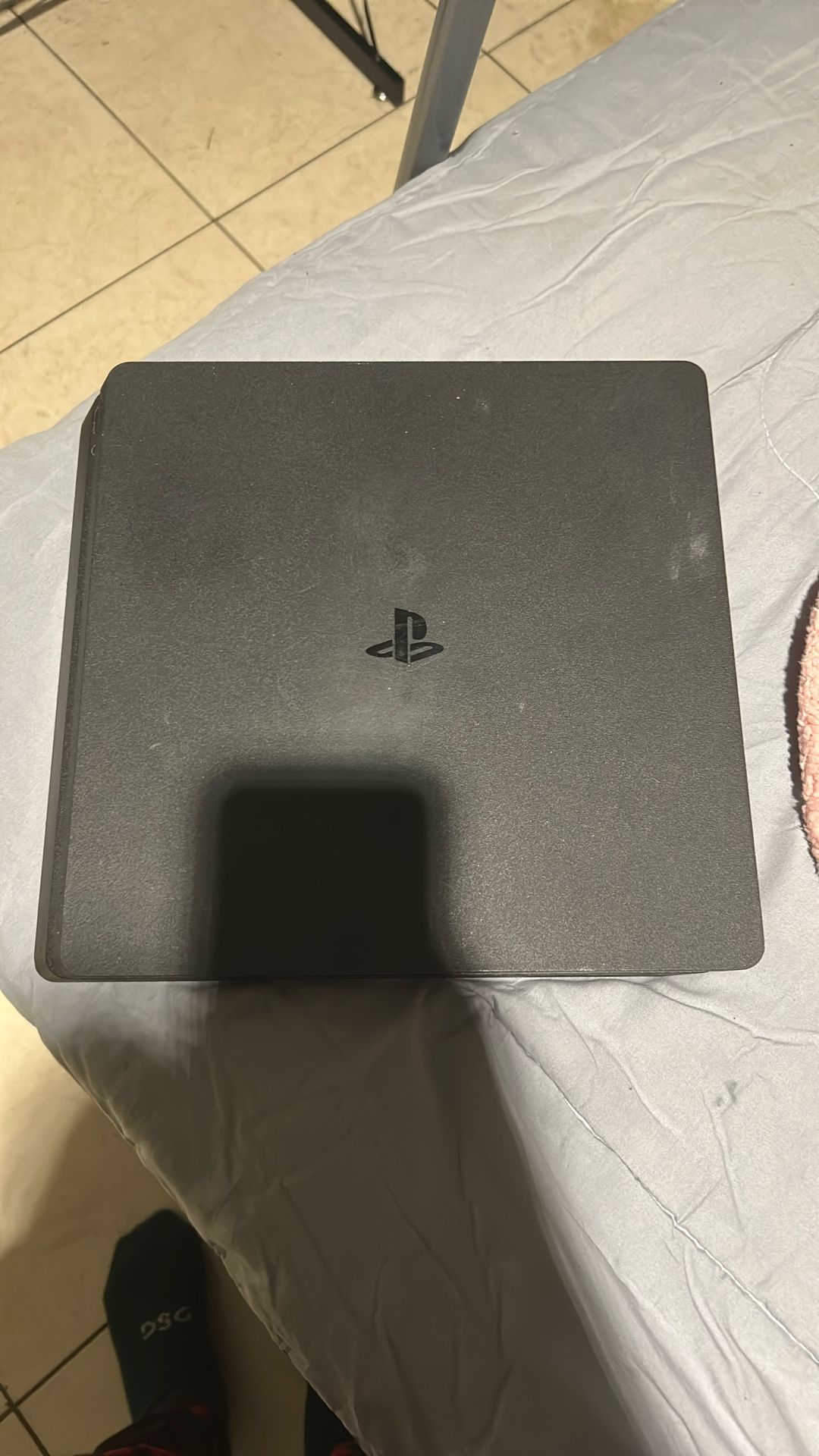 Black PS4 With Custom Controller