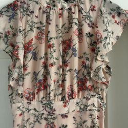 Blush Pink Floral Dress