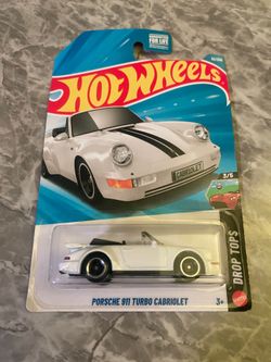 Hotwheels 52/250 Porsche 911 Turbo Cabriolet 3/5