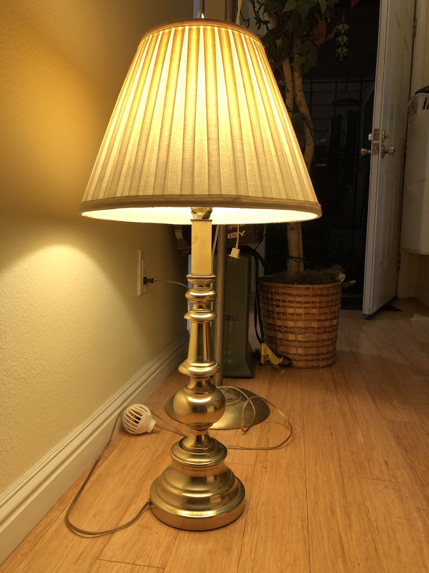 Heavy Brass Lamp