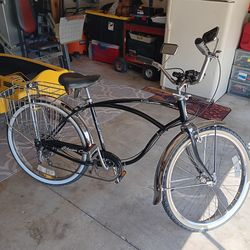 Clean 5speed schwinn  beach cruiser