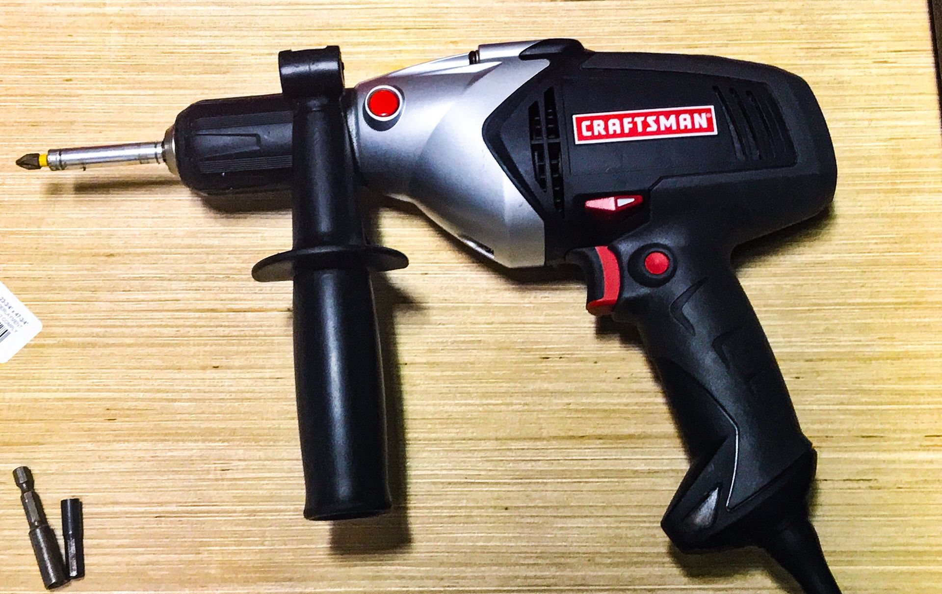 Craftsman 1/2” 6amp Hammer Drill (Model 315.101370, plus 12 Piece