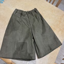 Price Drop: Vintage Lambskin Suede Shorts By COMINT From Argentina, 5/6