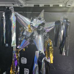 New Years Star Piñata 