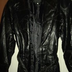 Brand New Patched Genuine Leather Jacket Unisex Size Xl