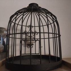 Small Bird 🐦 Cage Metal Fits 1 Bird
