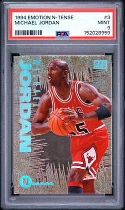 1994 Emotion N-Tense Michael Jordan PSA 9