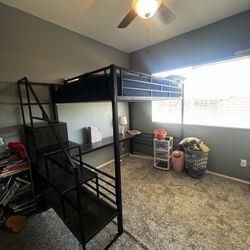 Kids Full Size Loft Bed 