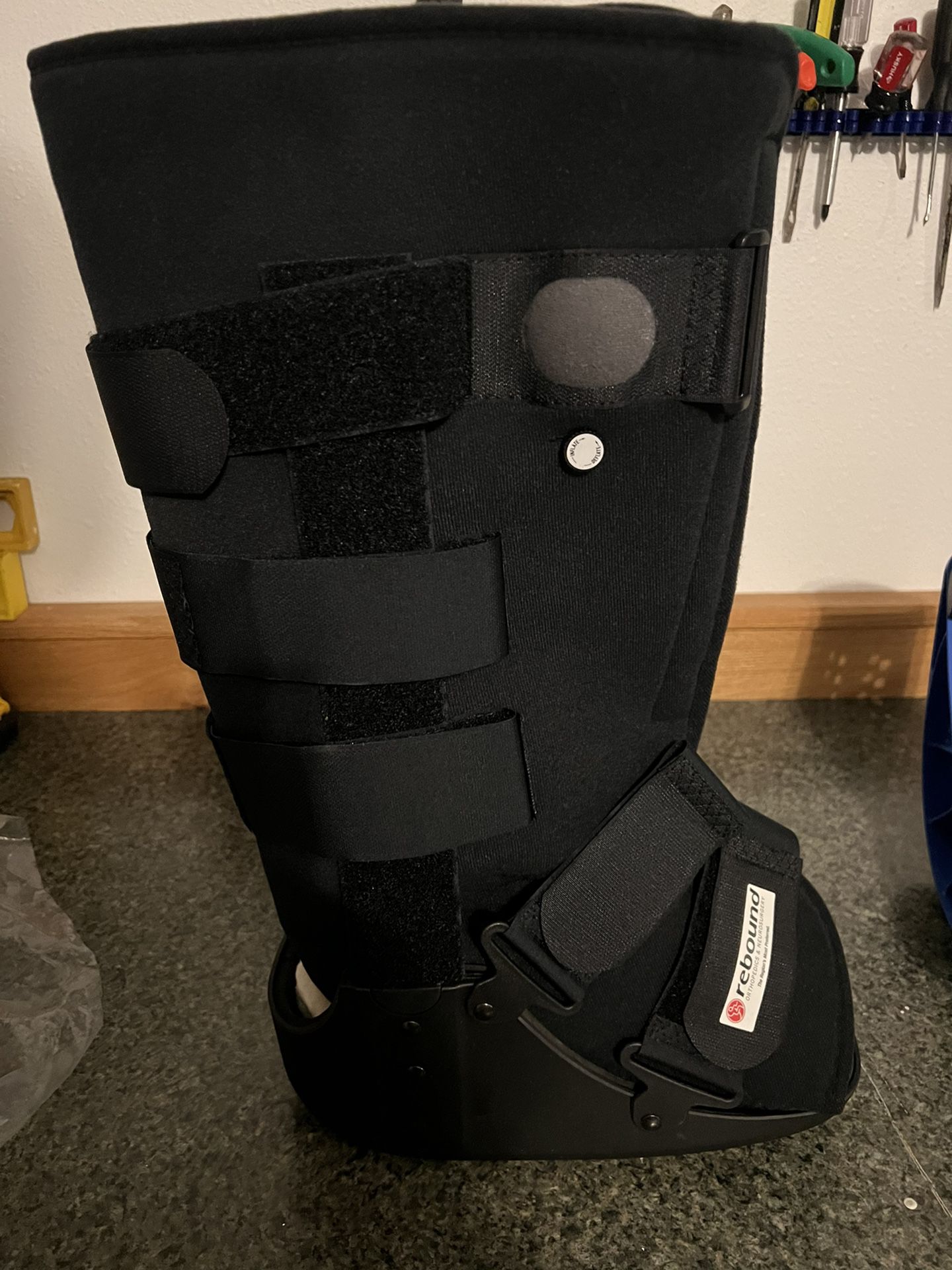 Boot for Sprained Foot or Ankle 