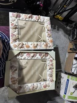 Seashell Photo Frames