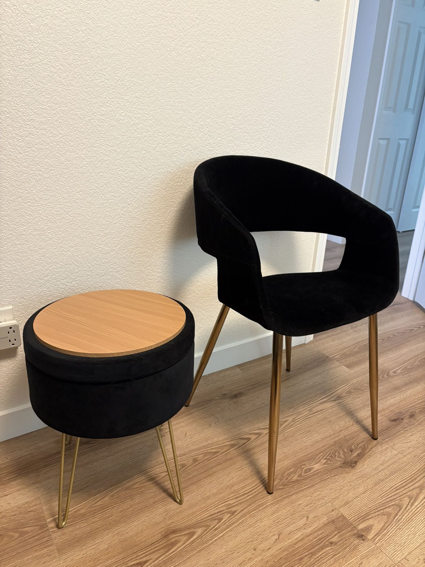 Chair And Side Table 
