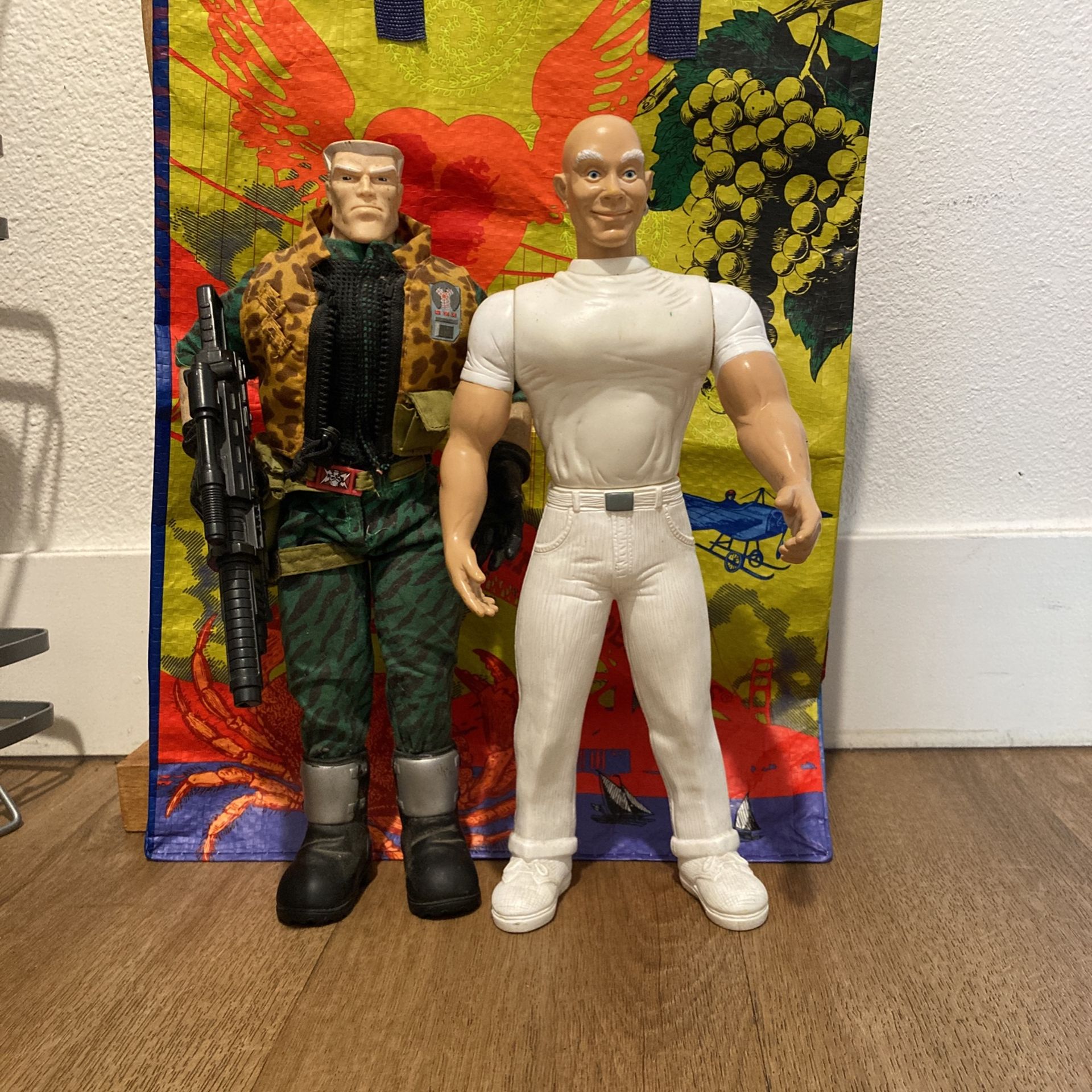 Toy Soldier Doll And Mr Clean