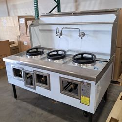 NSF Certified Warranty Commercial Restaurant Equipment Wok Pasta Cookers Fryers 