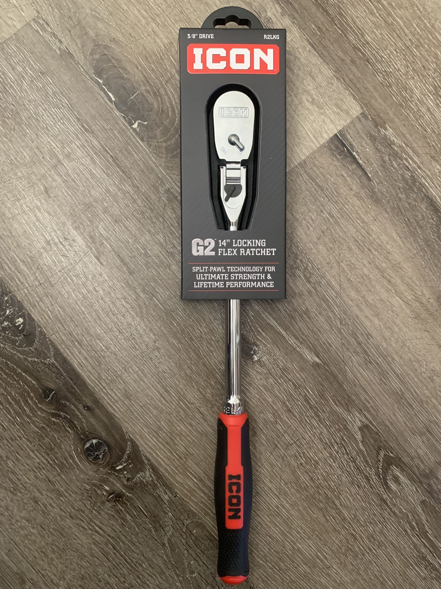 Icon G2 3/8 Locking Flex Head Ratchet