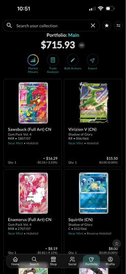 Pokémon Lot Collectr Chinese