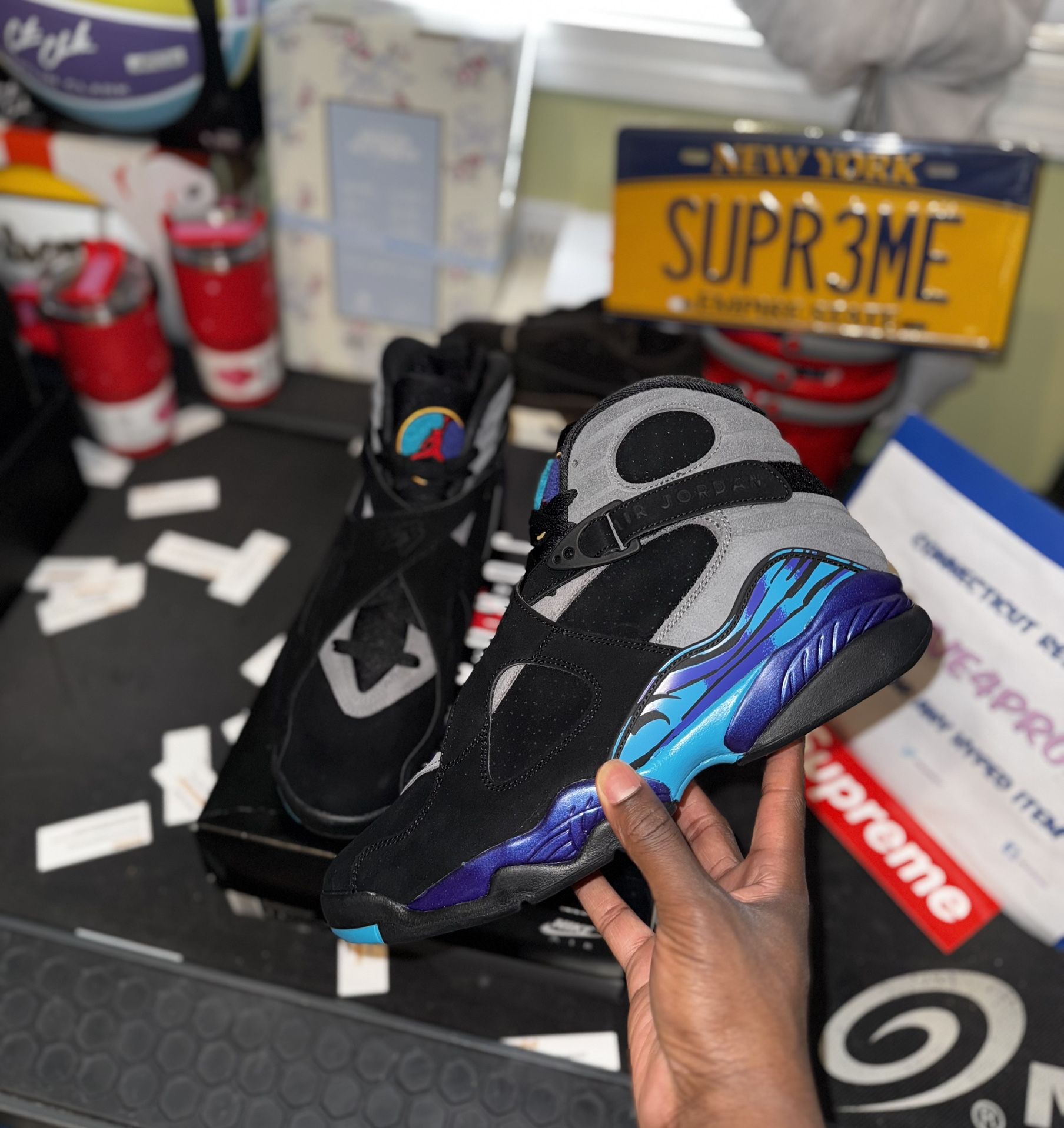 Air Jordan 8 Retro "Aqua" (2025) 🪼 