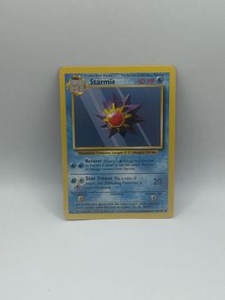 Pokemon Base Set Starmie Card #64