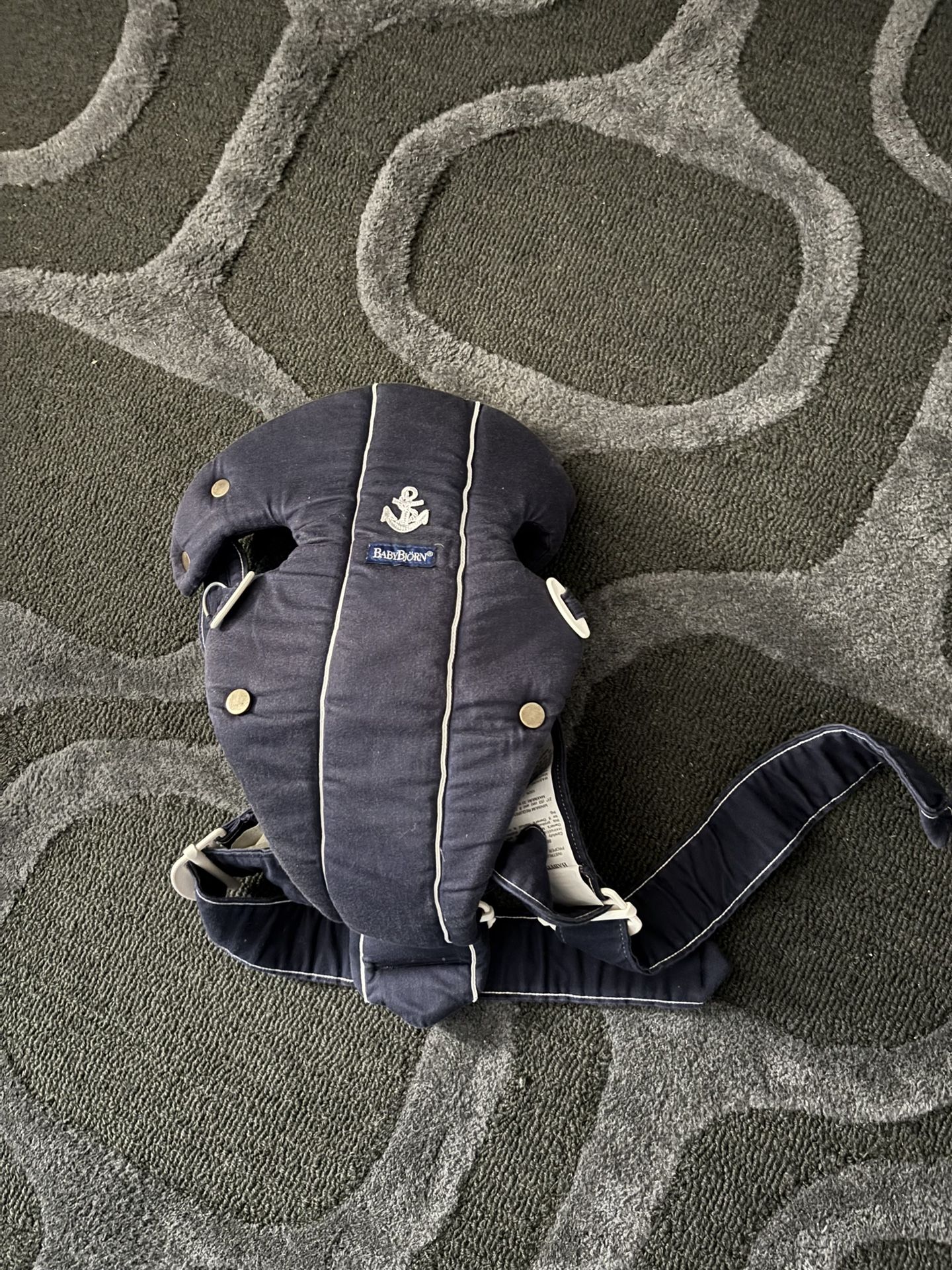 Baby Carrier - Baby Bjorn - Navy Blue - Retails For $120