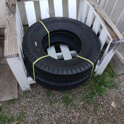 4 BRAND NEW Trans eagle TE40 trailer Tires 