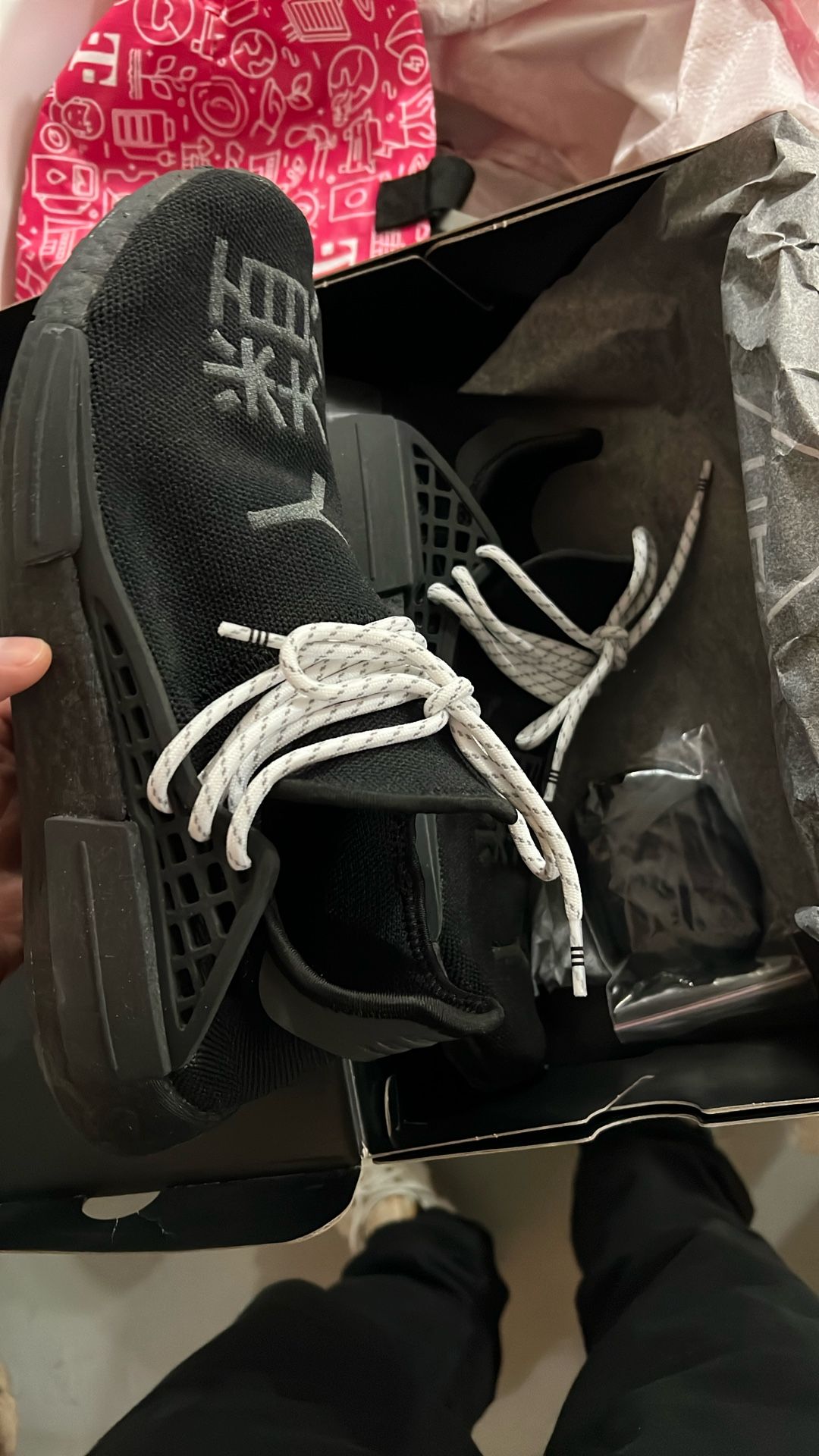 Human Pharrell NMD New Size 9