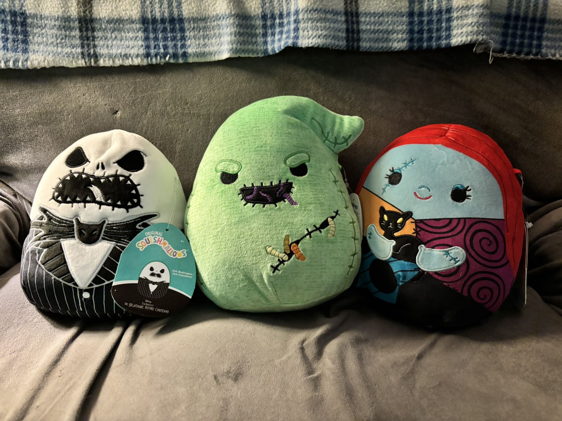 NWT- Plush Nightmare Before Christmas’s Squishmallows