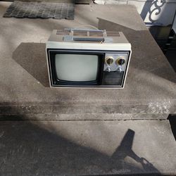 Old Sears Portable TV 