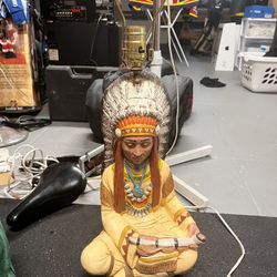 Vintage Native lamp 