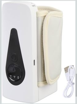 Baby Milk Bottle Warmer, Rechargeable Travel Bottle Warmer Sleeve, Fast Charging Insulation Cover for Home and Travel