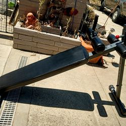 X MARK ADJUSTABLE DECLINE AB WORKOUT BENCH 