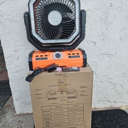 New Camping Fan With Remote Control 