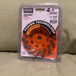 RIDGID 4.5 in. Turbo Cup Wheel