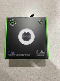 Kiyo Razer HD Streaming Webcam with Ring Light