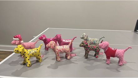 Victoria’s Secret PINK Collectible Dogs – Plush Stuffed Animals