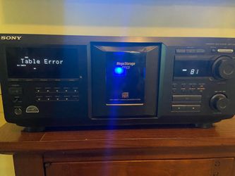 Sony  cdp-cx400 cd player with 220 cds