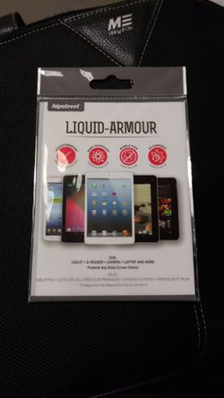Liquid armor for your phone screen retail value $33 selling for $16.99