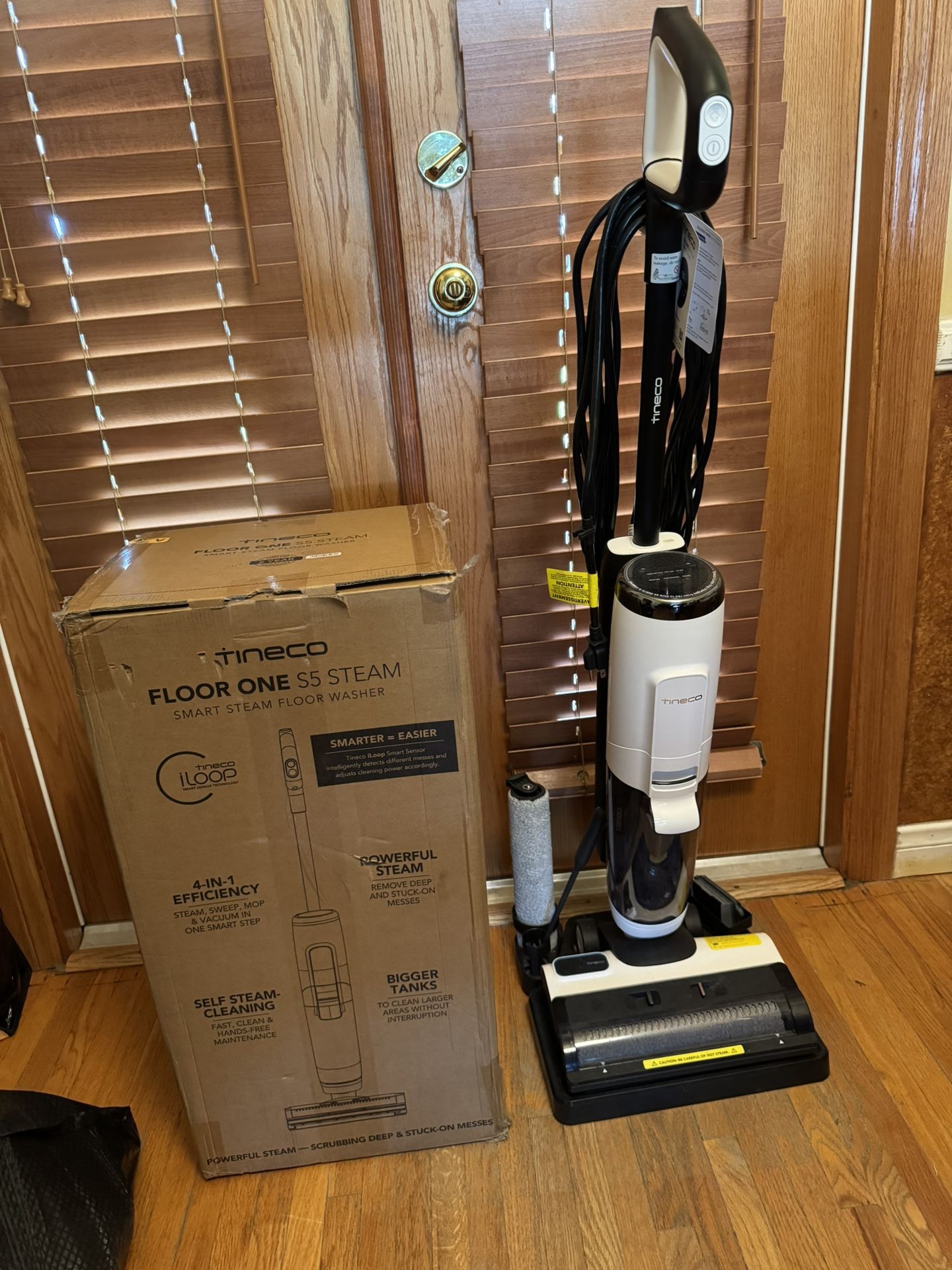 Tineco FLOOR ONE S5 Steam Wet-Dry Vacuum Cleaner and Steam Mop for Hard Floors