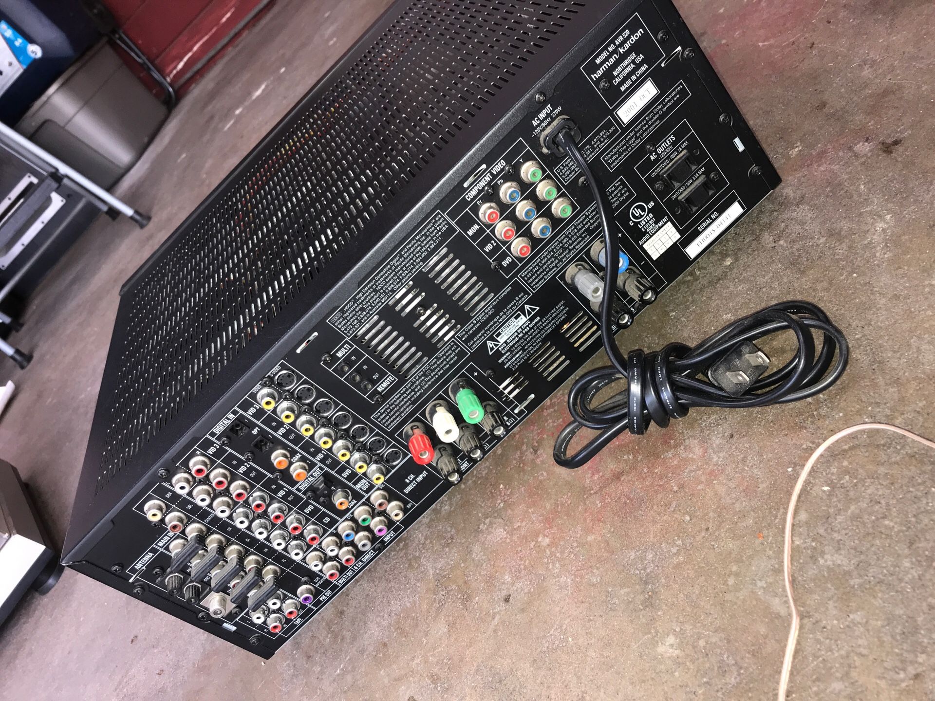 Harman kardon Surround Sound Receiver (not working) for Sale in San