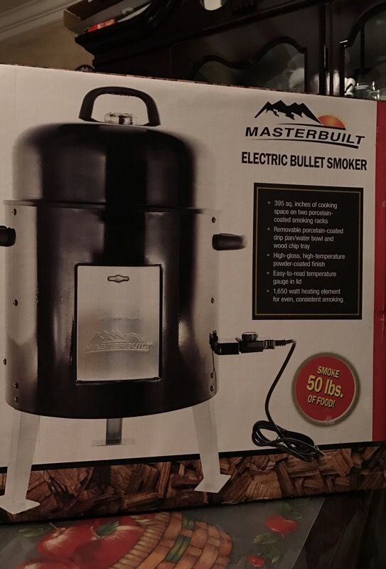 Masterbuilt electric bullet smoker best sale