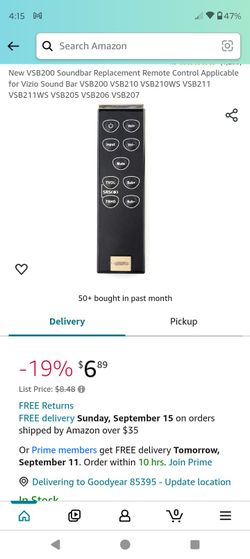 Remote Control 28 In Vizio Sound Bar Vizio Vsb200 Truvolume