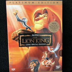 Lion King Factory Sealed DVD